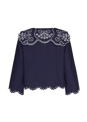 Elysia skjorte Navy Sissel Edelbo 